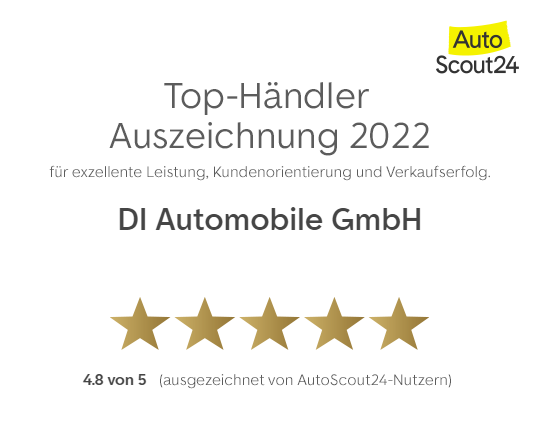 zum 7. mal in Folge zu einem der besten Autohändler Deutschlands gewählt.