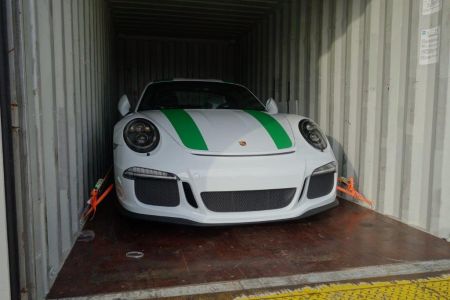 Porsche 991R safe for export and the journey to Qatar
